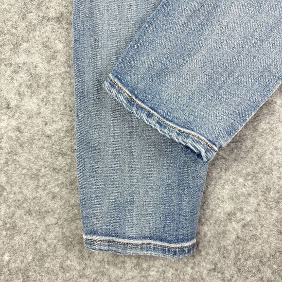 Vigoss Ace High Rise Super Skinny Jeans Womens 27 Light Wash Button Fly Stretch - Picture 8 of 16